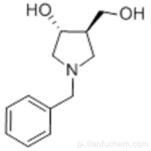 (3r, 4r) -1-benzylo-4-hydroksy-3-pirolidynometanol CAS 253129-03-2